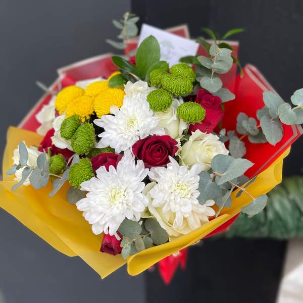 Bouquet fleurs saisonnières