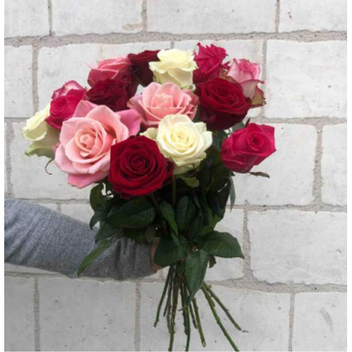 Bouquet de 10 rose varié Bouquet de 10 rose varié