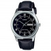 Casio – Montre pour Hommes – Bracelet En Cuir – Noir/Blanc – MTP-V006L-1B2UDF Casio – Montre pour Hommes – Bracelet En Cuir – Noir/Blanc – MTP-V006L-1B2UDF