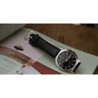 Casio – Montre pour Hommes – Bracelet En Cuir – Noir/Blanc – MTP-V006L-1B2UDF