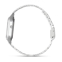 Casio – Dual time – Classique design – Bracelet en acier inoxydable – AQ-230A-7DMQ