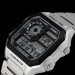 Casio – Montre homme argentée bracelet en acier inoxydable – AE-1200WHD-1AVDF Casio – Montre homme argentée bracelet en acier inoxydable – AE-1200WHD-1AVDF