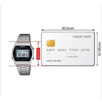 Casio – Vintage collection – Alarme multiple – Bracelet en acier inoxydable – B640WD-1AVDF