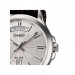 Casio – Homme cadran argenté – Dateur jours/mois – Bracelet cuir marron – MTP-1381L-7AVDF Casio – Homme cadran argenté – Dateur jours/mois – Bracelet cuir marron – MTP-1381L-7AVDF