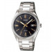 Casio – Index dorés – Cadran noir – Tout en acier inoxydable – MTP-1302D-1A2VDF Casio – Index dorés – Cadran noir – Tout en acier inoxydable – MTP-1302D-1A2VDF