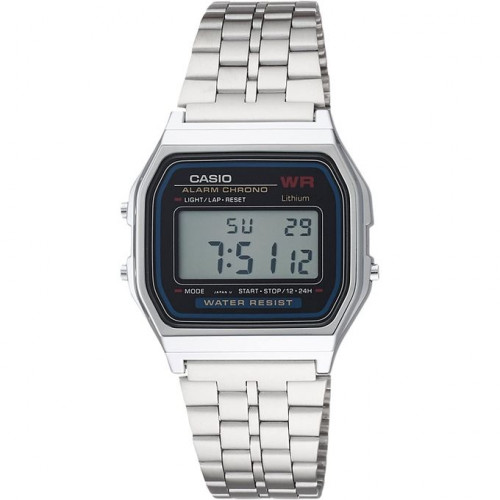 Casio – Montre homme digitale en acier inoxydable – A159W-N1DF