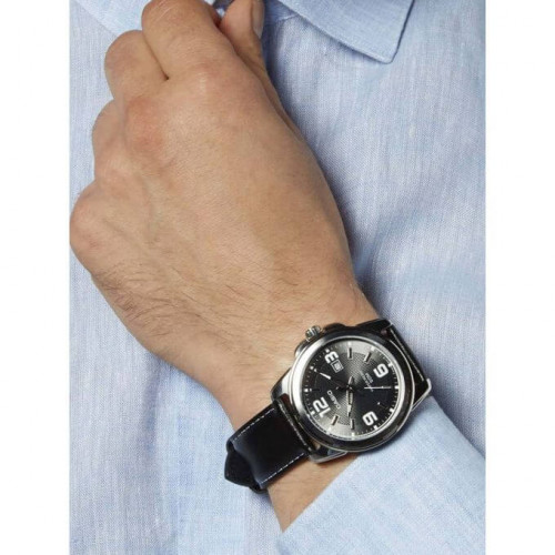 Casio – Montre pour Homme à mouvement Quartz – Bracelet en cuir noir – MTP-1314L-8A Casio – Montre pour Homme à mouvement Quartz – Bracelet en cuir noir – MTP-1314L-8A