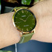 Casio – Verte – Doré cadran vert – Bracelet cuir vert – MTP-VT01GL-3BUDF Casio – Verte – Doré cadran vert – Bracelet cuir vert – MTP-VT01GL-3BUDF