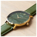 Casio – Verte – Doré cadran vert – Bracelet cuir vert – MTP-VT01GL-3BUDF Casio – Verte – Doré cadran vert – Bracelet cuir vert – MTP-VT01GL-3BUDF