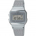 Casio – SUPER SLIM – Vintage – Digital argenté – Bracelet milanais – A700WM-7ADF Casio – SUPER SLIM – Vintage – Digital argenté – Bracelet milanais – A700WM-7ADF