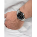Casio – Argenté cadran noir – Classique pour homme – Avec dateur – Diamètre boîtier : 38mm – MTP-V006D-1C Casio – Argenté cadran noir – Classique pour homme – Avec dateur – Diamètre boîtier : 38mm – MTP-V006D-1C
