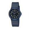 Casio – Bleu – Cadran noir – Classique en silicone – Étanche « Unisexe » – MQ-24UC-2BDF