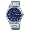 Casio – Homme – Cadran bleu – Dateur « jour/mois » – Acier inoxydable – MTP-V006D-2BUDF