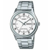 Casio – Homme – Cadran blanc – Dateur « mois/jour » – Acier inoxydable – MTP-V006D-7B2UDF