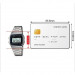 Casio – Vintage Collection – Numérique – Bracelet en acier inoxydable – A158WA-1DF Casio – Vintage Collection – Numérique – Bracelet en acier inoxydable – A158WA-1DF