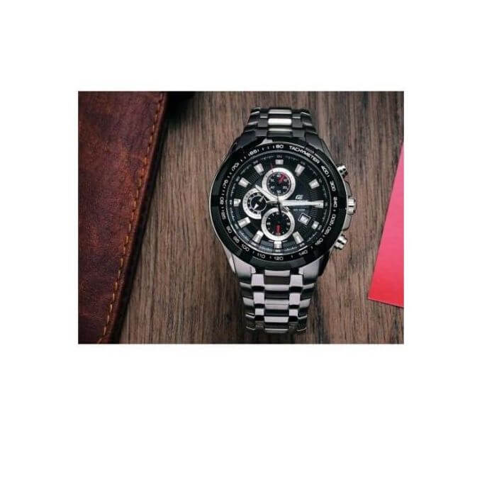 Casio – Chronographe sportif à grand cadran – Edifice Collection – EF-539D-1AVUDF