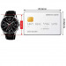 Casio – Bracelet cuir noir couture blanche – Cadran noir – MTP-1374L-1A Casio – Bracelet cuir noir couture blanche – Cadran noir – MTP-1374L-1A