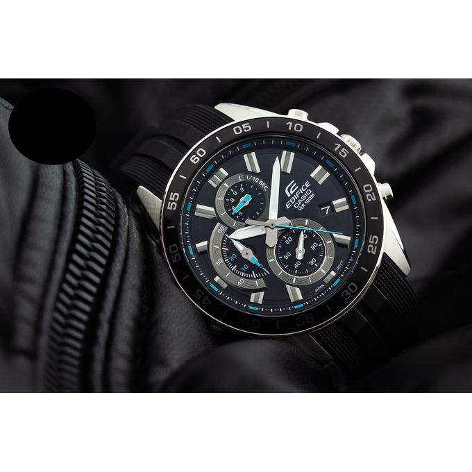 Casio – Edifice Collection – Bracelet en caoutchouc – EFV-550P-1AVUDF