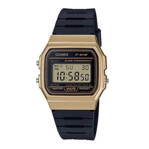 Casio – Montre Vintage Collection bracelet noir – F-91WM-9ADF Casio – Montre Vintage Collection bracelet noir – F-91WM-9ADF