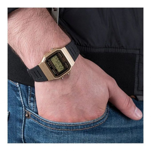Casio – Montre Vintage Collection bracelet noir – F-91WM-9ADF Casio – Montre Vintage Collection bracelet noir – F-91WM-9ADF