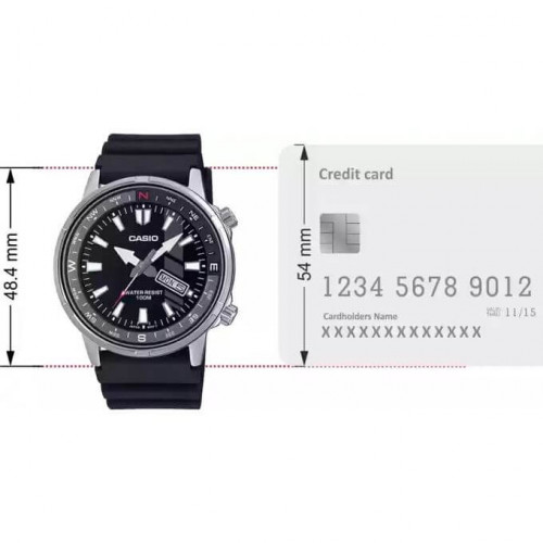 Casio – Sportive et élégante avec un anneau de compas rotatif, étanche 100m – MTD-130-1AV Casio – Sportive et élégante avec un anneau de compas rotatif, étanche 100m – MTD-130-1AV