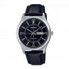 Casio – Montre analogique classique – Bracelet en cuir noir – Dateur jour/mois – MTP-V006L-1C