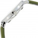 Casio – Bracelet en cuir vert – Cadran argenté – Boîtier extra plat – MTP-VT01L-3B Casio – Bracelet en cuir vert – Cadran argenté – Boîtier extra plat – MTP-VT01L-3B