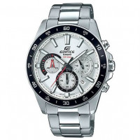Casio – Collection Edifice pour Homme – Cadran blanc – Chronographe – EFV-570D-7AV