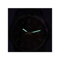 Casio – Montre homme cadran noir avec aiguilles fluorescentes – Dateur – MTP-VD03D-1AU