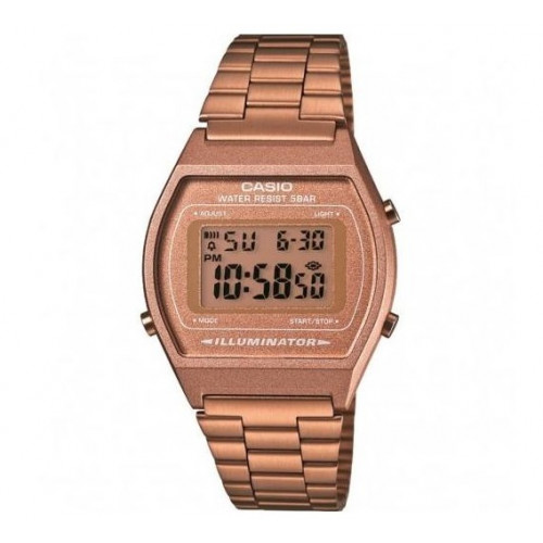 Casio – Bronze – Bracelet en acier inoxydable – Vintage Collection – Unisexe – B640WC-5ADF Casio – Bronze – Bracelet en acier inoxydable – Vintage Collection – Unisexe – B640WC-5ADF