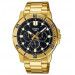 Casio – Montre homme bracelet en acier inoxydable dorée – MTP-VD300G-1EUDF Casio – Montre homme bracelet en acier inoxydable dorée – MTP-VD300G-1EUDF