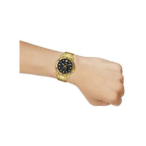 Casio – Montre homme bracelet en acier inoxydable dorée – MTP-VD300G-1EUDF Casio – Montre homme bracelet en acier inoxydable dorée – MTP-VD300G-1EUDF
