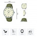 Casio – Montre classique en bracelet cuir vert pour hommes – Index chiffres facile – MTP-VT03L-7B Casio – Montre classique en bracelet cuir vert pour hommes – Index chiffres facile – MTP-VT03L-7B