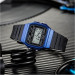 Casio – Digital bleu – Bracelet en résine noir – Étanche – Alarme & Chronographe – F-91WM-2ADF Casio – Digital bleu – Bracelet en résine noir – Étanche – Alarme & Chronographe – F-91WM-2ADF