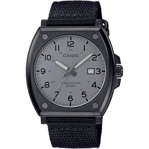 Casio – Montre noir en bracelet nylon – Étanche 50 m – Avec dateur – MTP-E715C-8AVDF Casio – Montre noir en bracelet nylon – Étanche 50 m – Avec dateur – MTP-E715C-8AVDF