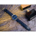 Festina – Extra plate en bleu pour hommes – Avec dateur – Bracelet cuir bleu – F16745/3