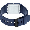 Casio – Unisexe – Bleu cadran noir – Bracelet en résine bleu – Étanche – MQ-38UC-2A1DF