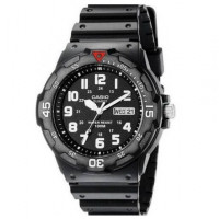 Casio – Index chiffres – Cadran noir – Étanche 100 m – Dateur – MRW-200H-1BV