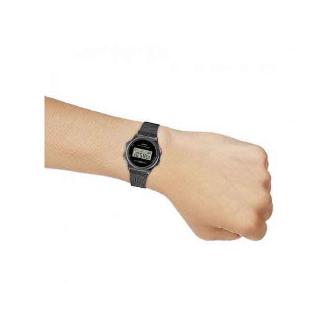 Casio – Unisexe – Vintage Collection – Bracelet en mailles milanaise – A171WEMB-1ADF