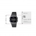 Casio – Bracelet en mailles milanaise noir – Numérique cadran noir – A168WEMB-1BDF Casio – Bracelet en mailles milanaise noir – Numérique cadran noir – A168WEMB-1BDF