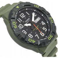 Casio – Vert cadran noir – Diamètre boîtier : 55 mm – Étanche 100 m – MRW-210H-3AVDF