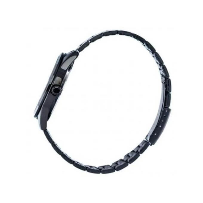 Casio – Noir – Tout en acier inoxydable – Avec dateur – MTP-VD03B-1AUDF