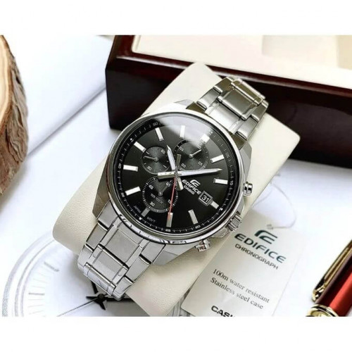 Casio – Edifice pour homme – Avec dateur – Bracelet métallique – EFV-610D-1AVUDF Casio – Edifice pour homme – Avec dateur – Bracelet métallique – EFV-610D-1AVUDF