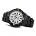 Casio – Montre pour hommes cadran blanc chiffres noirs – Bracelet en silicone noir – MRW-200H-7BVDF Casio – Montre pour hommes cadran blanc chiffres noirs – Bracelet en silicone noir – MRW-200H-7BVDF