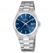 Festina – Classique – Cadran bleu avec dateur – Tout acier inoxydable – F20552/3