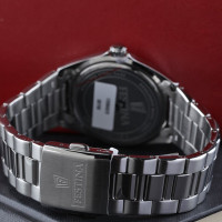 Festina – Classique – Cadran bleu avec dateur – Tout acier inoxydable – F20552/3