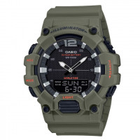 Casio – Verte – Sport – Double montre – Résistance à l'eau 100 mètres – HDC-700-3A2VDF