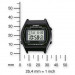 Casio – Montre digitale – Bracelet en acier inoxydable noir Casio – Montre digitale – Bracelet en acier inoxydable noir