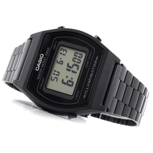 Casio – Montre digitale – Bracelet en acier inoxydable noir Casio – Montre digitale – Bracelet en acier inoxydable noir