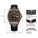 Casio – Bronze cadran noir – Bracelet cuir marron – Avec dateur – MTP-1384L-1AVDF Casio – Bronze cadran noir – Bracelet cuir marron – Avec dateur – MTP-1384L-1AVDF